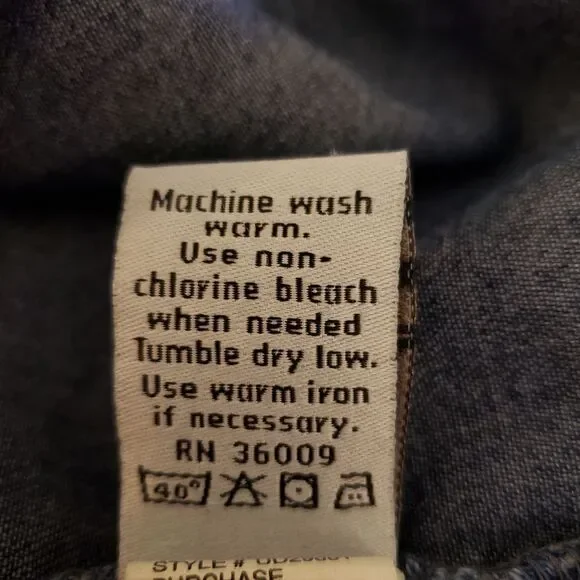 Calvin Klein Jeans Blue Denim Midi Dress - Picture 9 of 10